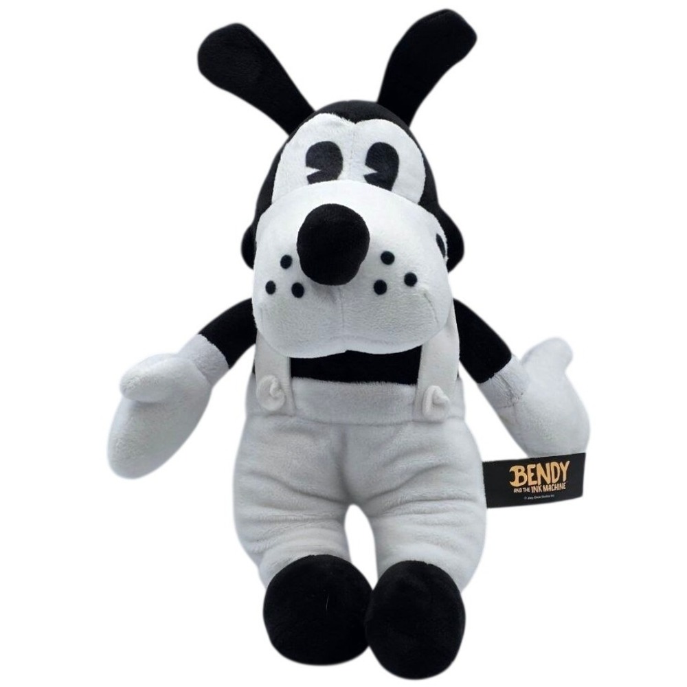 Bendy and the Ink Machine Boris the Wolf Plush Stuffed Animal Black White 116